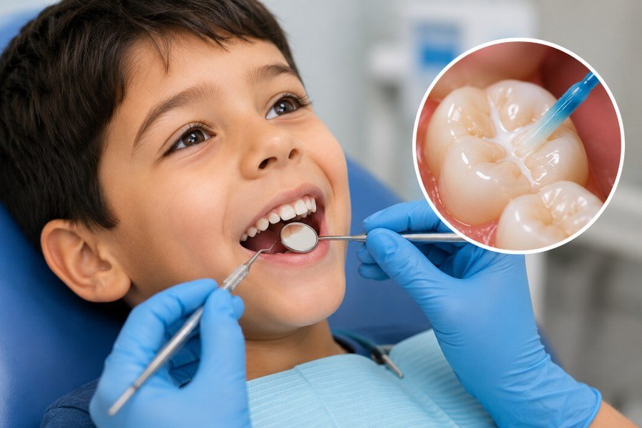 Pit and Fissure Sealants for Kids Teeth